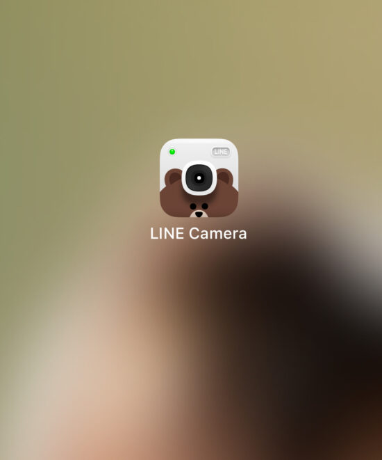 LINE Cameraのアプリアイコン
